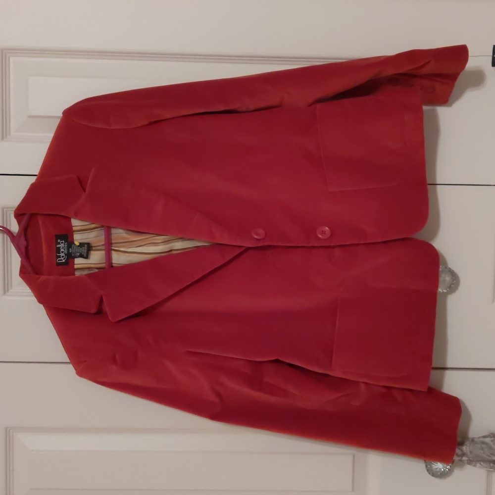 Rafaela velvet lined blazer